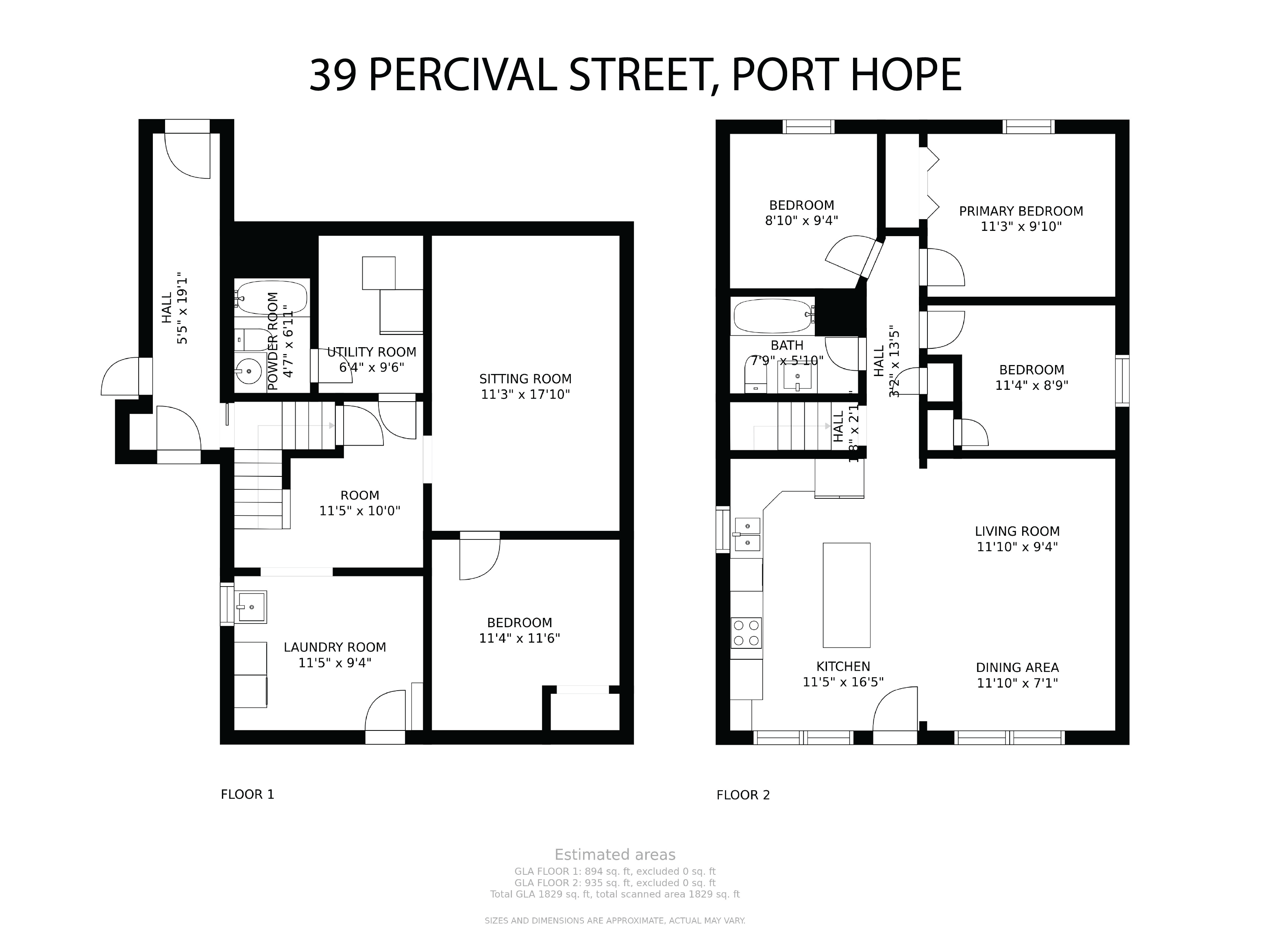 39 Percival Street floorplan