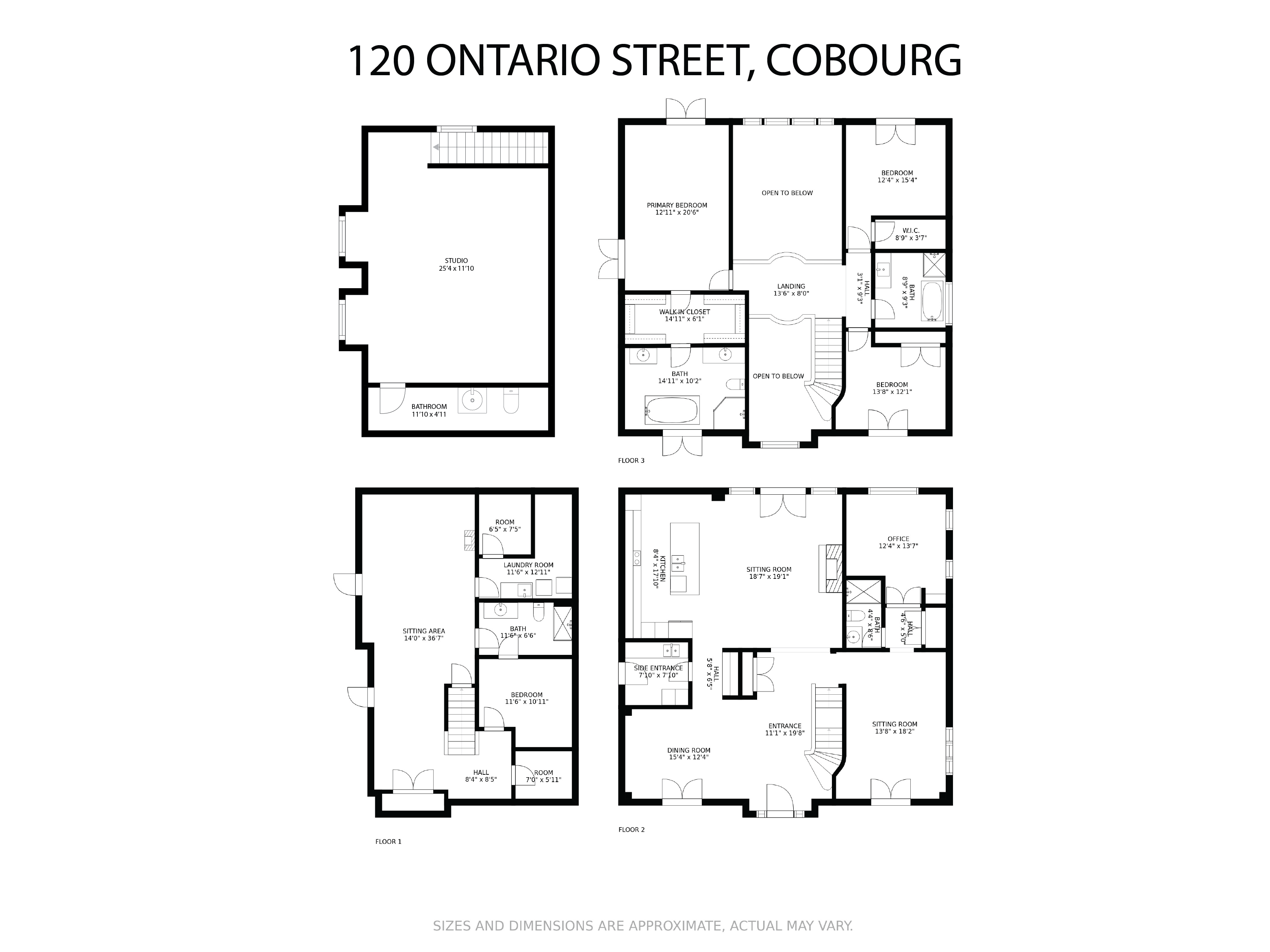 120 Ontario Street floorplan