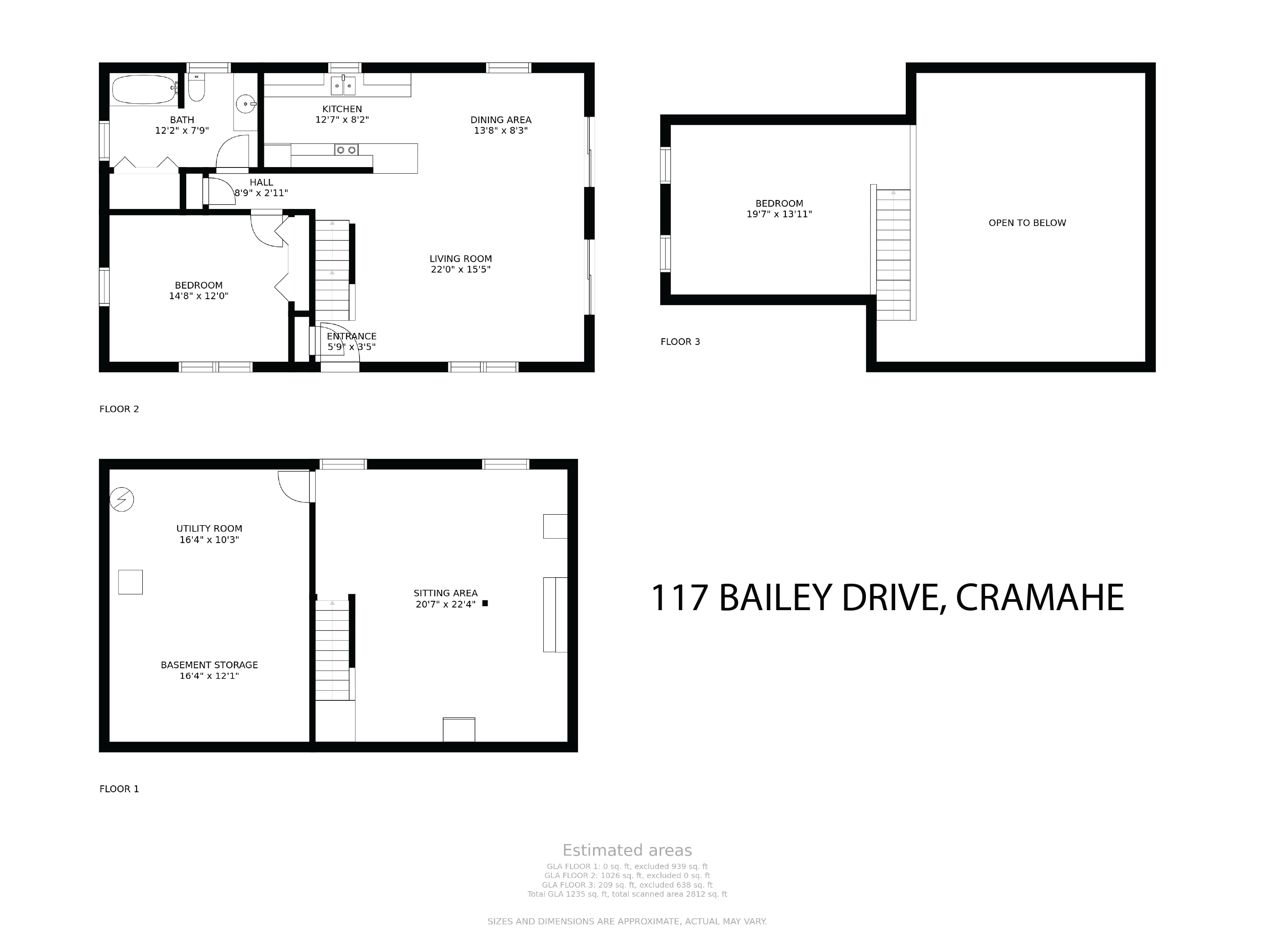 117 Bailey Drive floorplan